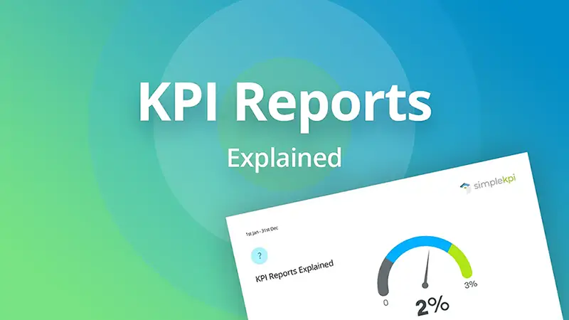 KPI reports: an example of a sales report for management